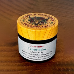 Unscented Tallow Balm