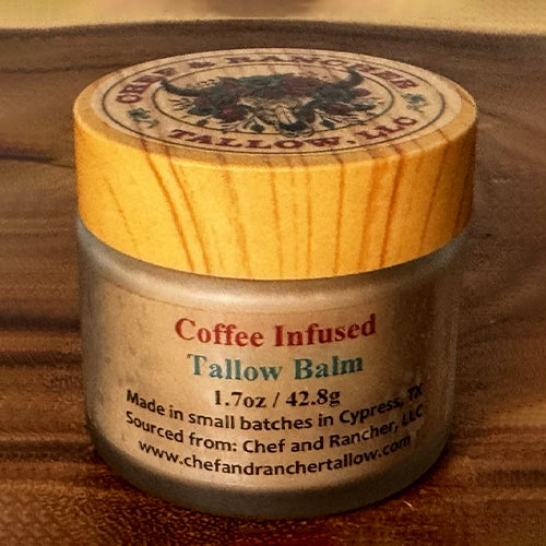 Coffee-Infused Tallow Balm