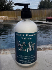 Vanilla Bean Tallow Milk