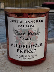 6oz Chef & Rancher Tallow & Beeswax Candle